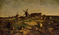 Gogh, Vincent van - Montmartre the Quarry and Windmills